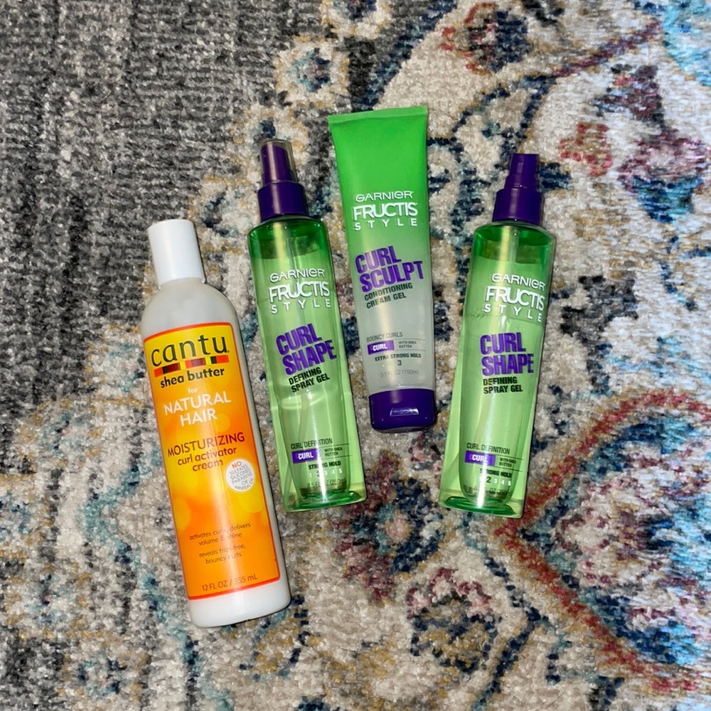 Sold! Curly hair products